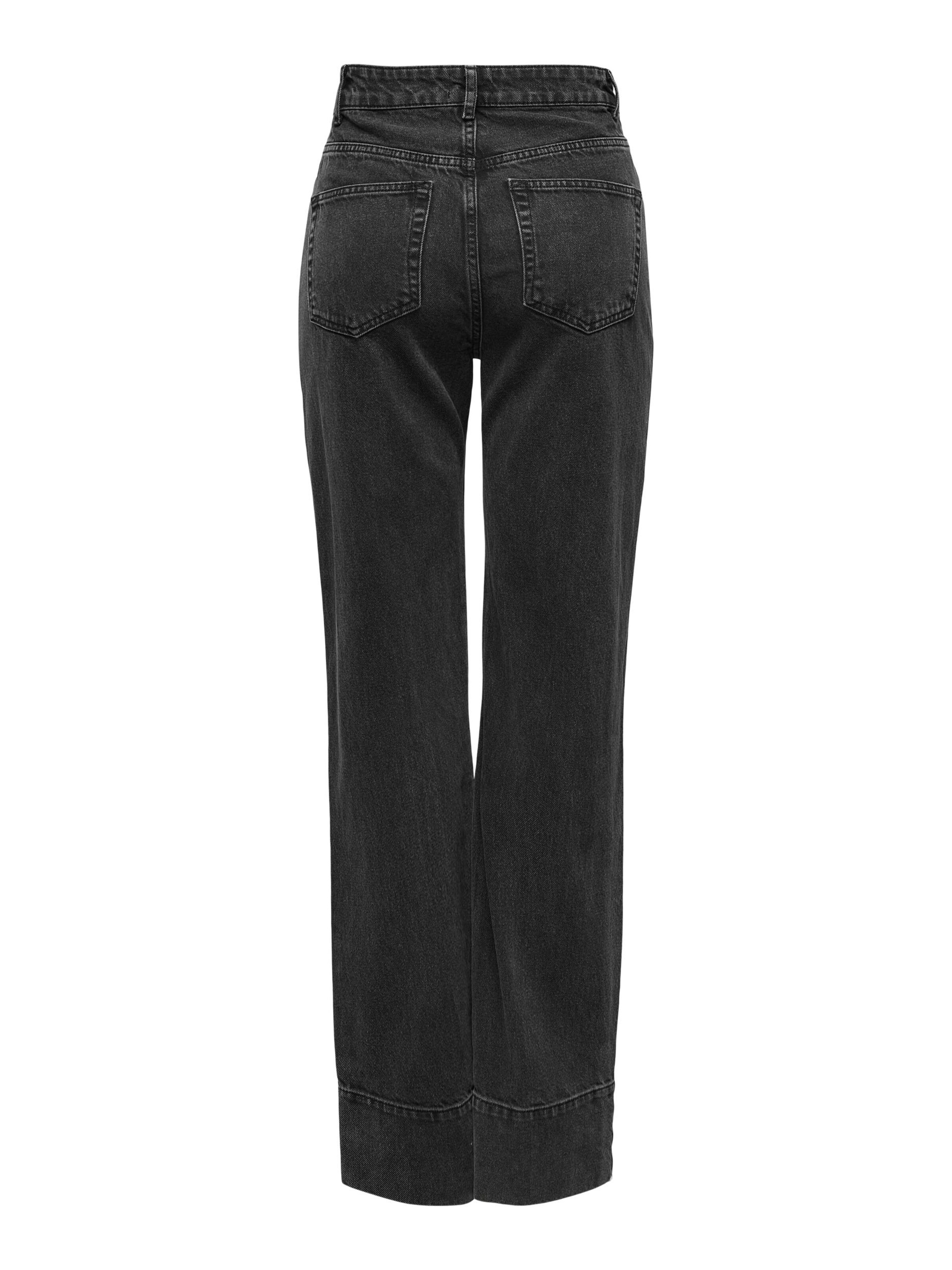 ONLY Wide leg Jeans 'Camille' in Black