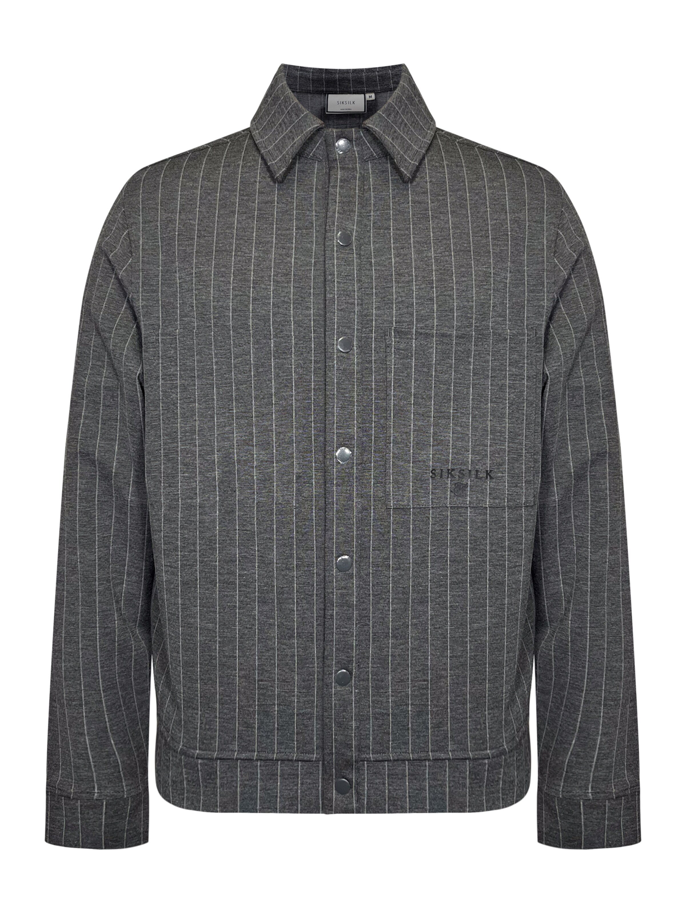 SikSilk Tussenjas in Grijs: voorkant