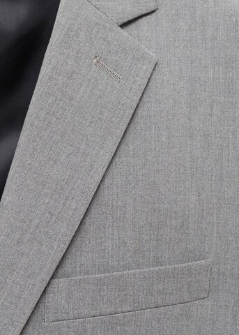 MANGO MAN Regular Fit Sakko 'Paris' in Grau