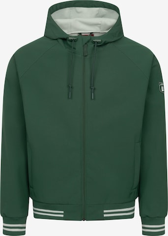 Derbe Performance Jacket 'Helgoby' in Green: front