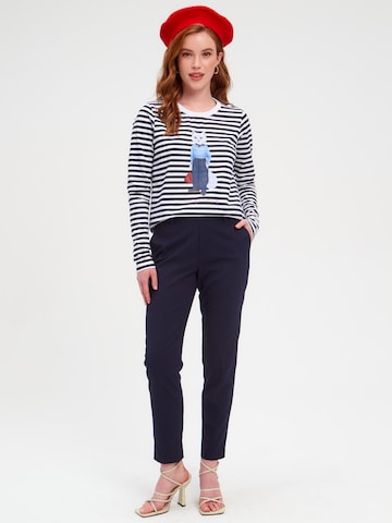 Cat e Lolette Shirt 'Mariner Cat' in Blue