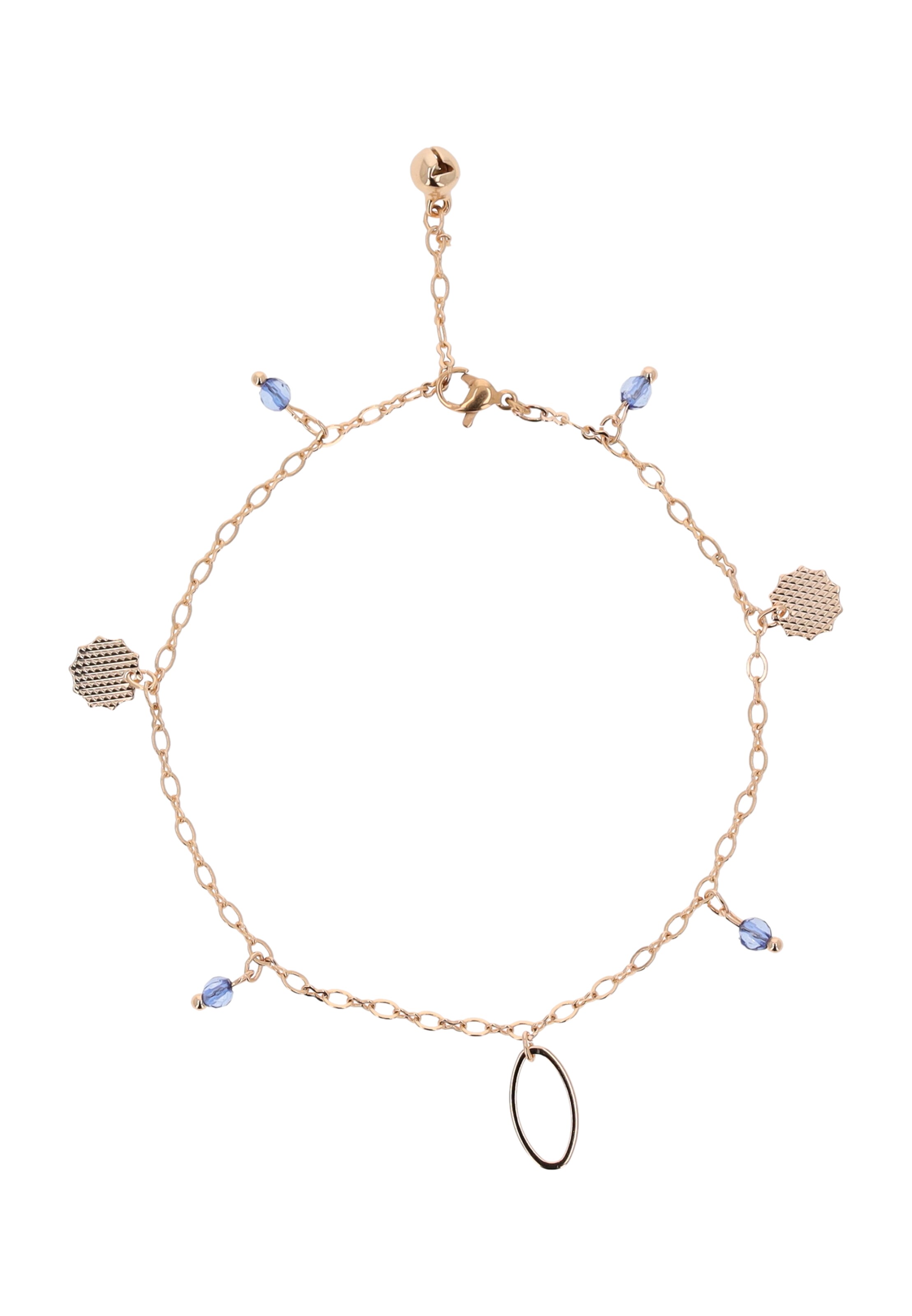 faina - Bijuteria de pé em ouro: frente