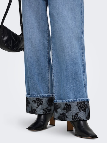 ONLY Wide Leg Jeans 'HOPE' i blå