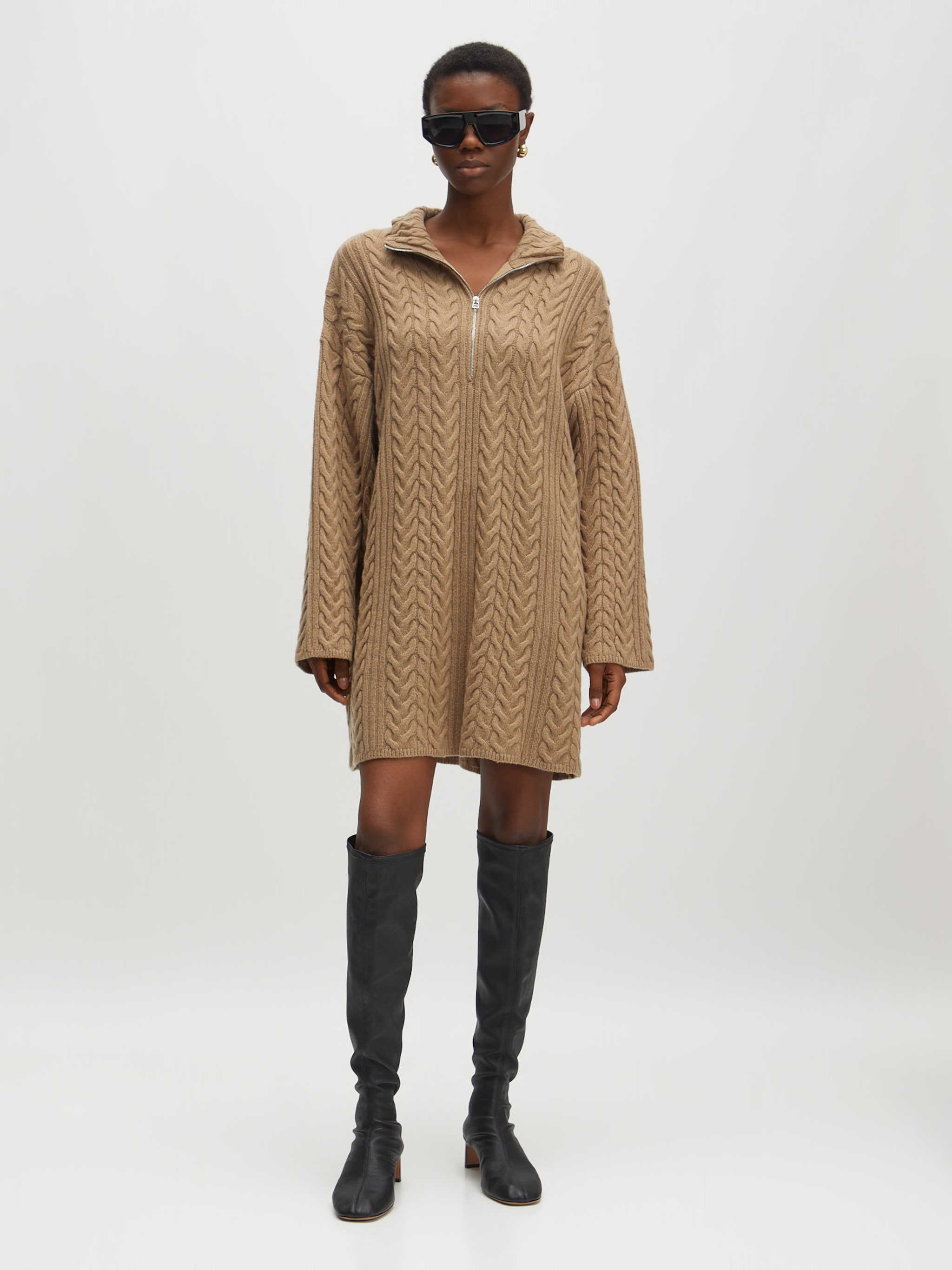 EDITED Produkte Kleid 'Hanako' braun