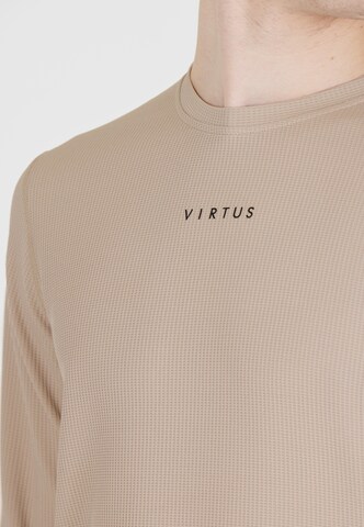 Virtus Langarmshirt 'Besto' in Beige