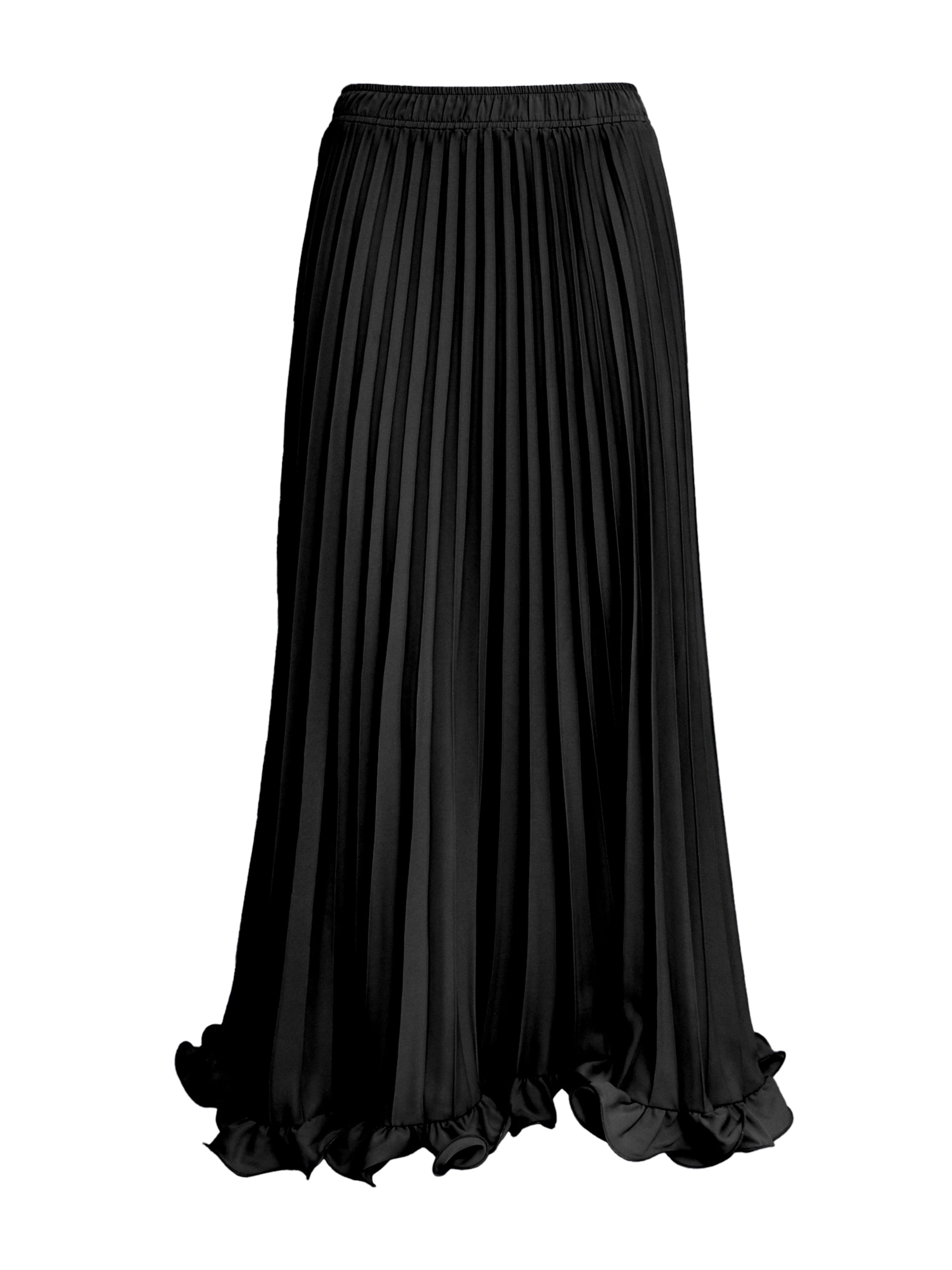 Jupe 'PCOlivia' Peppercorn en noir : devant