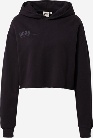 Ocay Sweatshirt in Zwart: voorkant