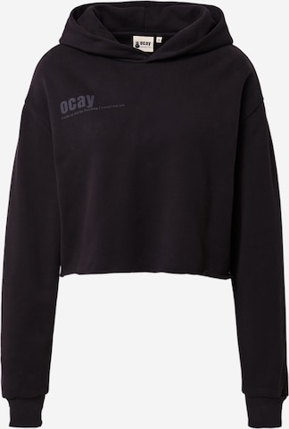 Sweat-shirt Ocay en noir : devant