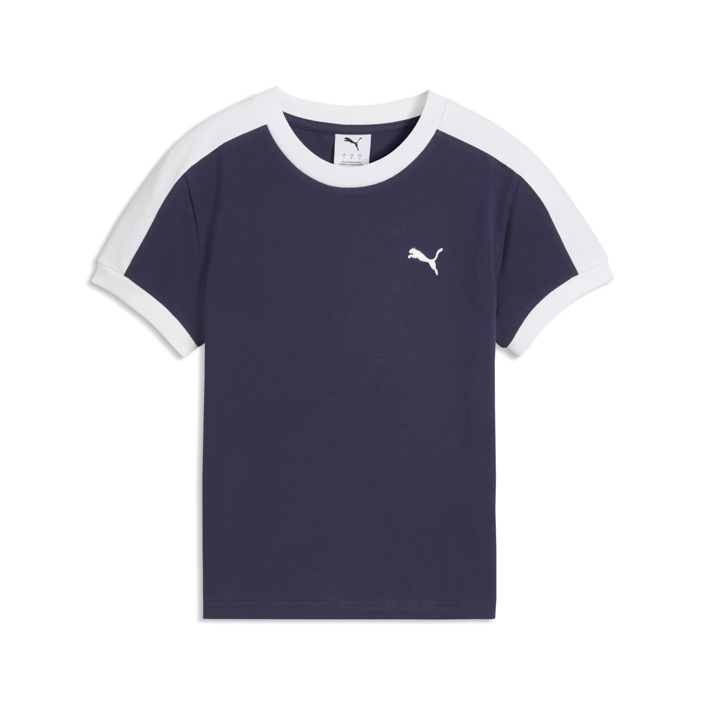 T-shirt 'T7' PUMA en violet : devant