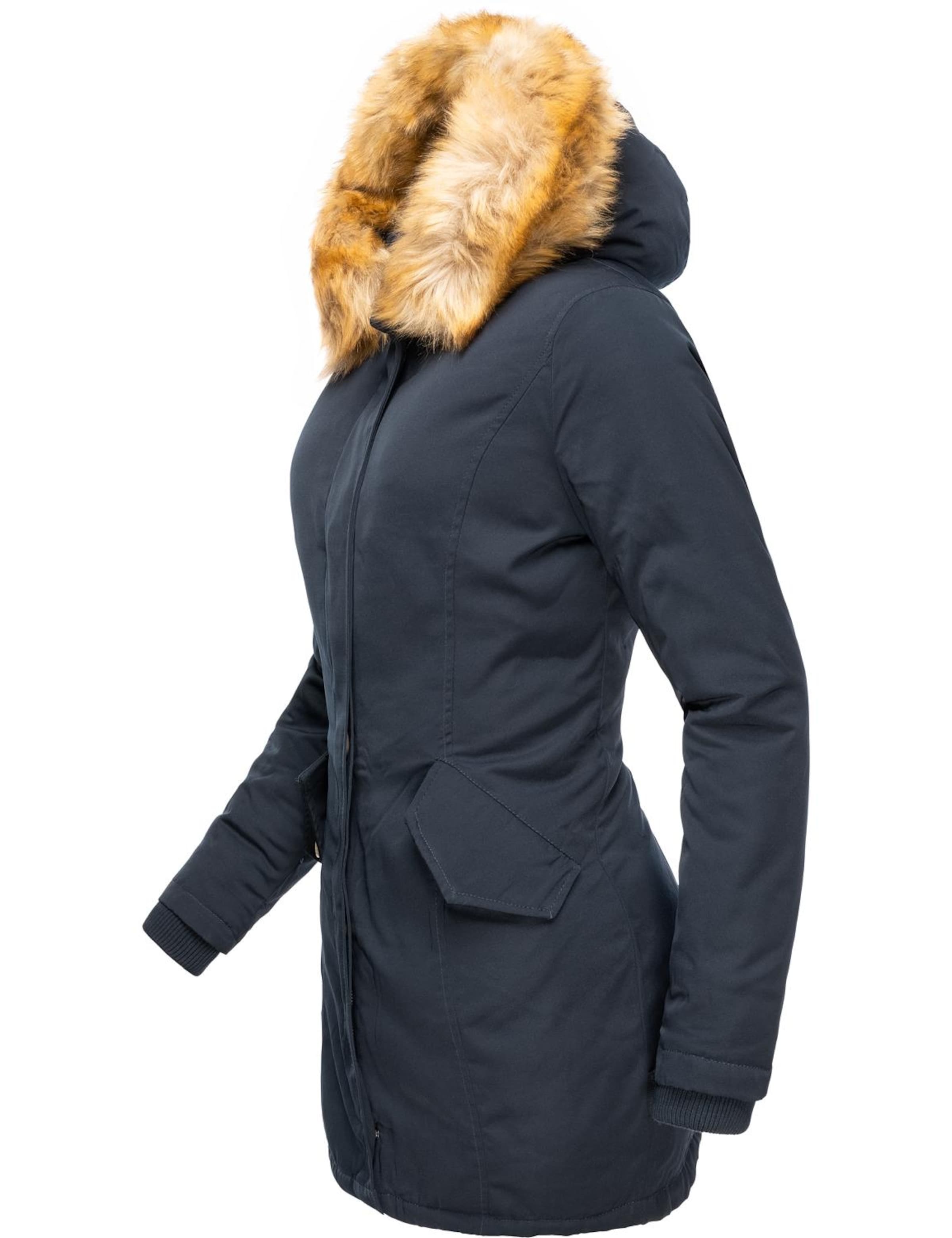Parka d’hiver 'Karmaa' MARIKOO en bleu