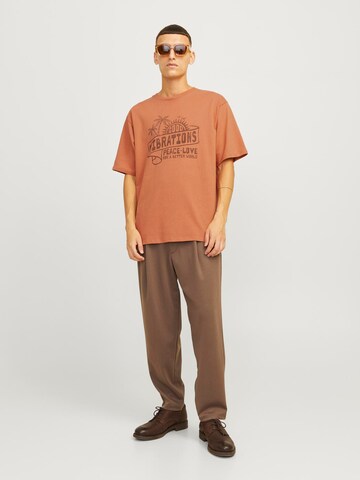 T-Shirt 'JPRBLUHIPPY' JACK & JONES en orange
