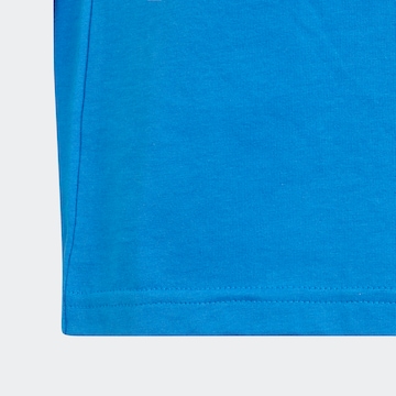 T-Shirt 'TREFOIL' ADIDAS ORIGINALS en bleu