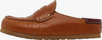 BIRKENSTOCK - Mocasines 'NAPLES LENA' en marrón: frente