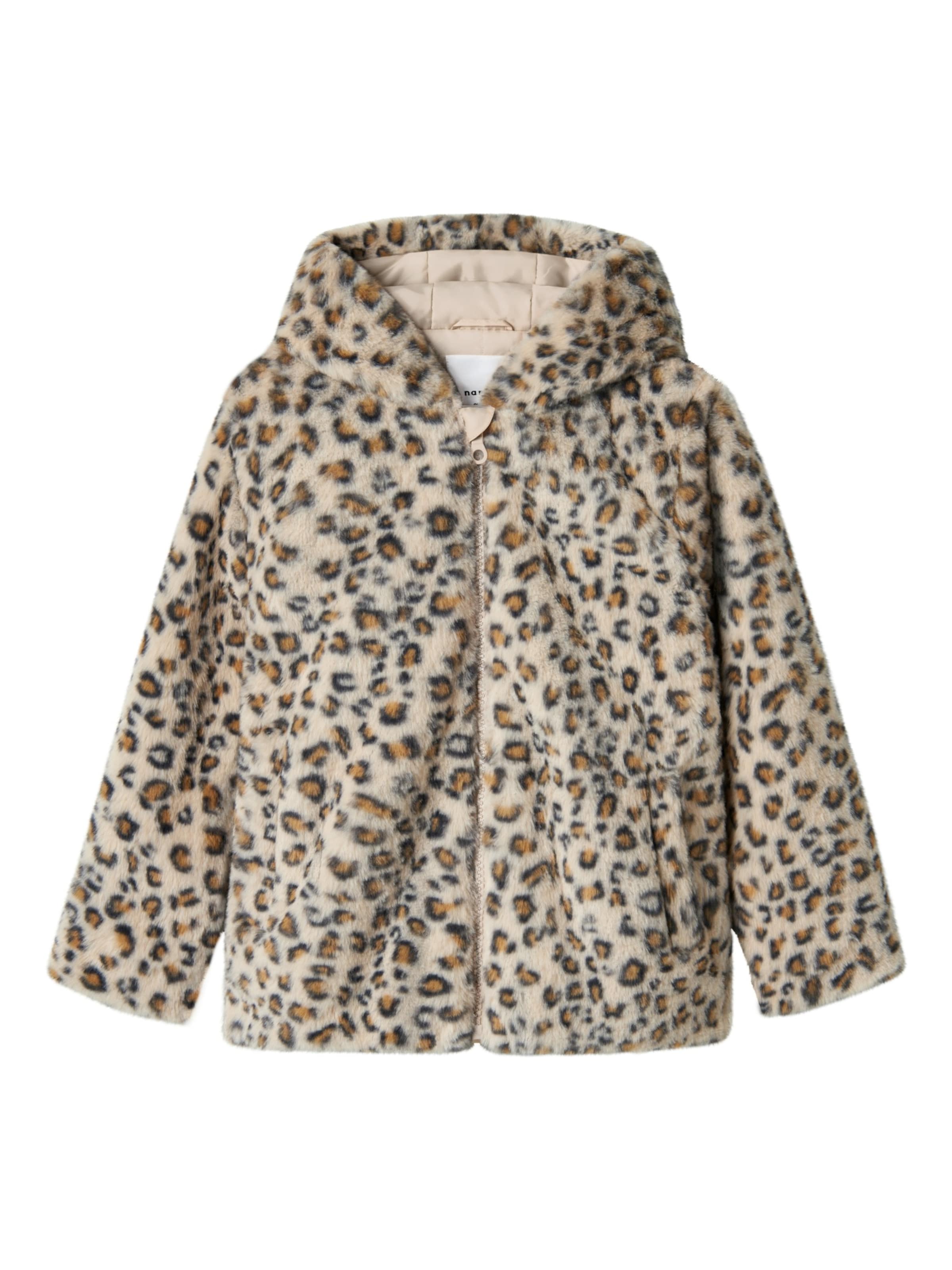 NAME IT - Chaqueta de entretiempo 'NKFMILA' en beige: frente