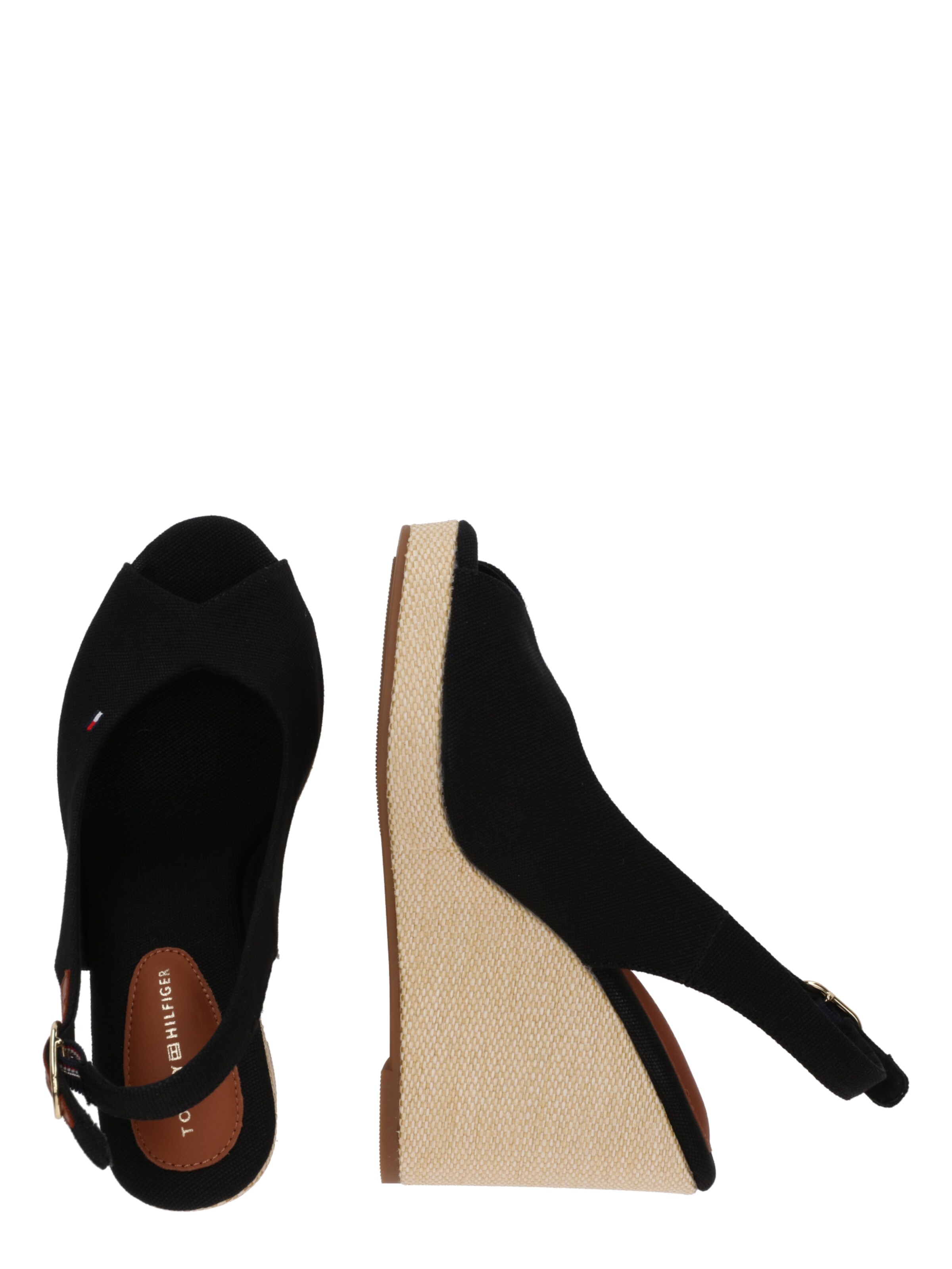 Sandales TOMMY HILFIGER en noir