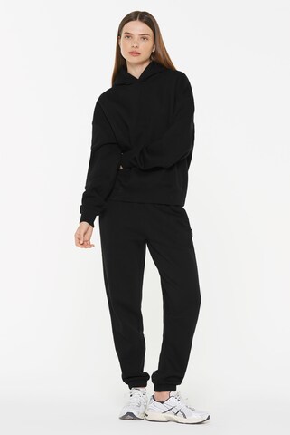 Harlem Soul Hoodie Oversized Unisex in Schwarz