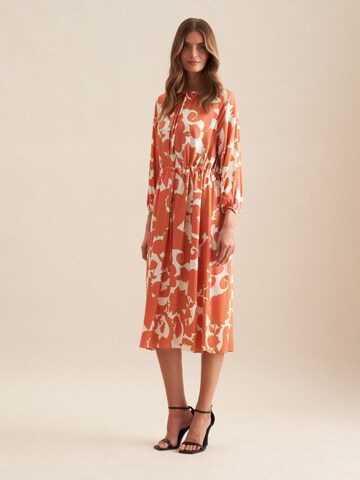 SEIDENSTICKER Jurk 'Schwarze Rose' in Roze
