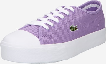 Sneaker low 'ZIANE' de la LACOSTE pe mov: față