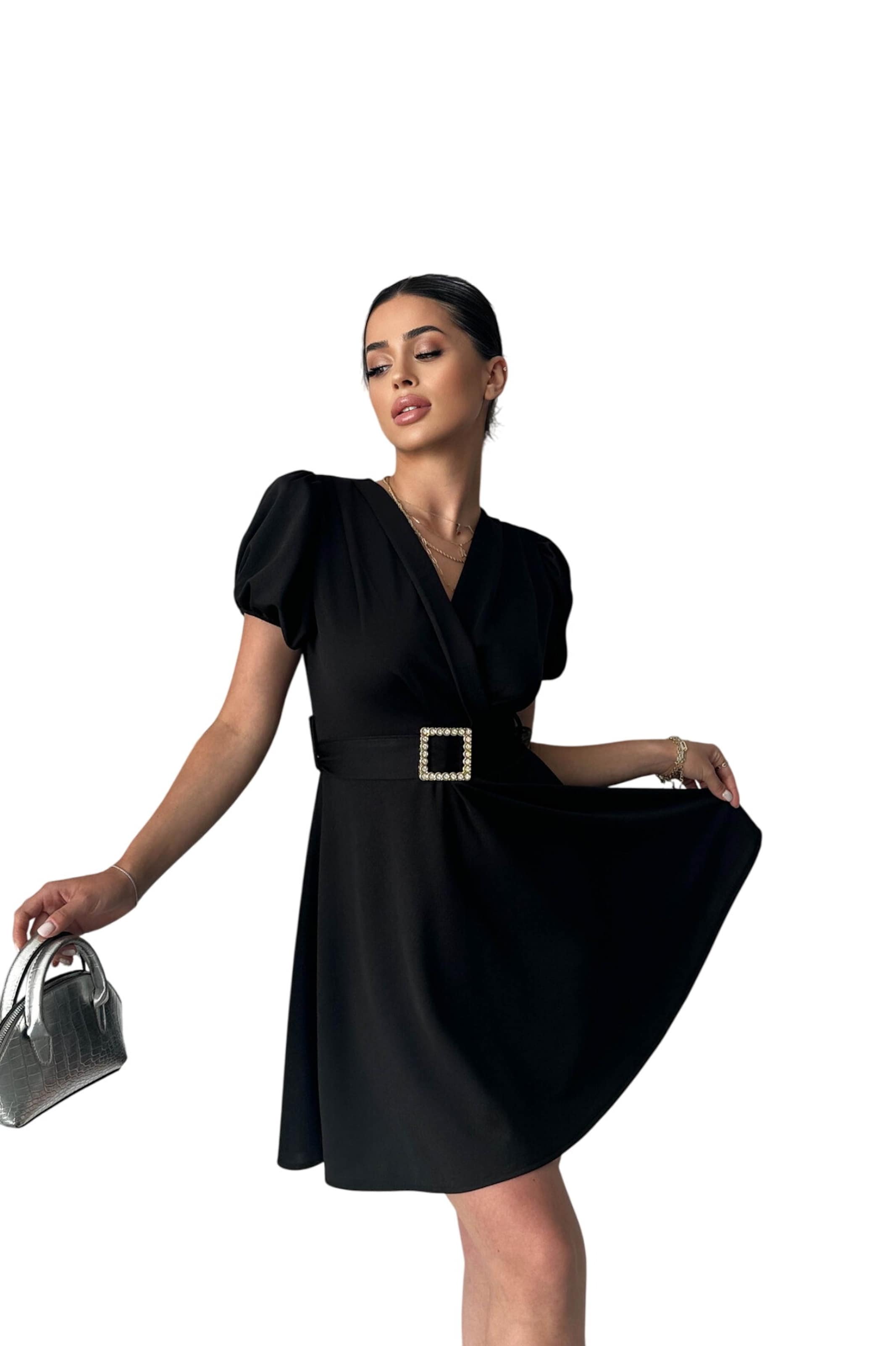 WOMAN VISION Dress in Black: front