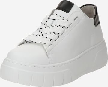 Baskets basses GABOR en blanc : devant