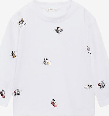 MANGO KIDS Paita 'SNEMBRO' värissä valkoinen: etupuoli