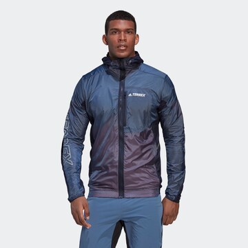 Veste outdoor ADIDAS TERREX en noir : devant