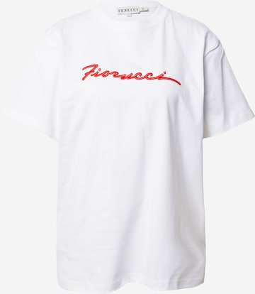 Fiorucci - Camiseta en blanco: frente