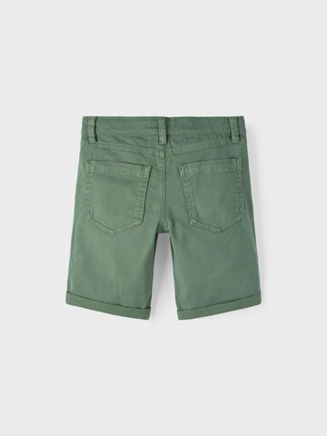 NAME IT Regular Trousers 'Sofus' in Green