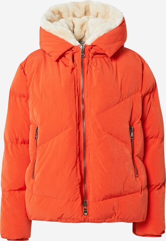 BLONDE No. 8 Zimní bunda 'SNOW' – oranžová: přední strana
