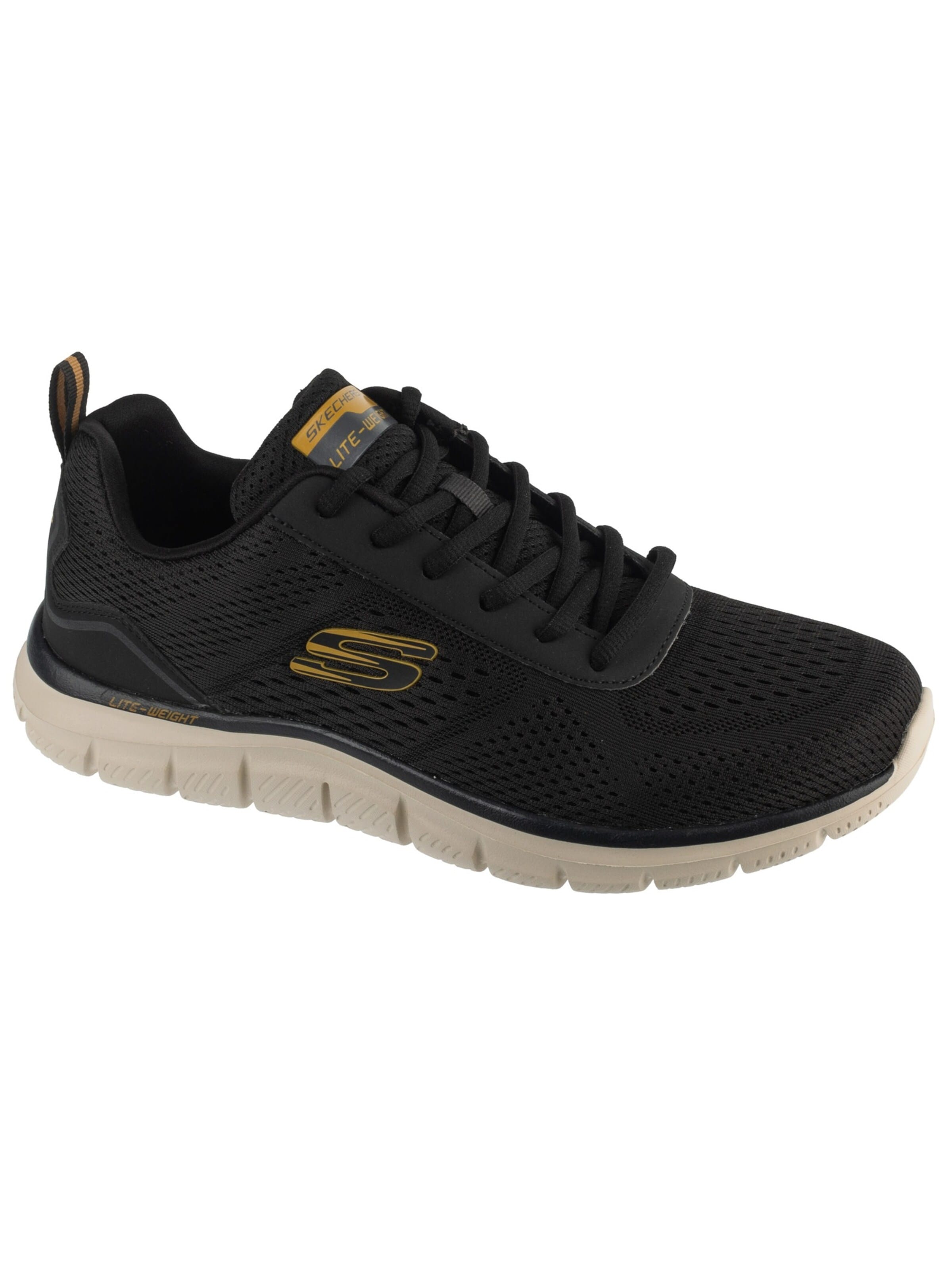 SKECHERS Sneaker low 'Skechers Track - Leshur'‌‌‌ in Schwarz: Vorderseite