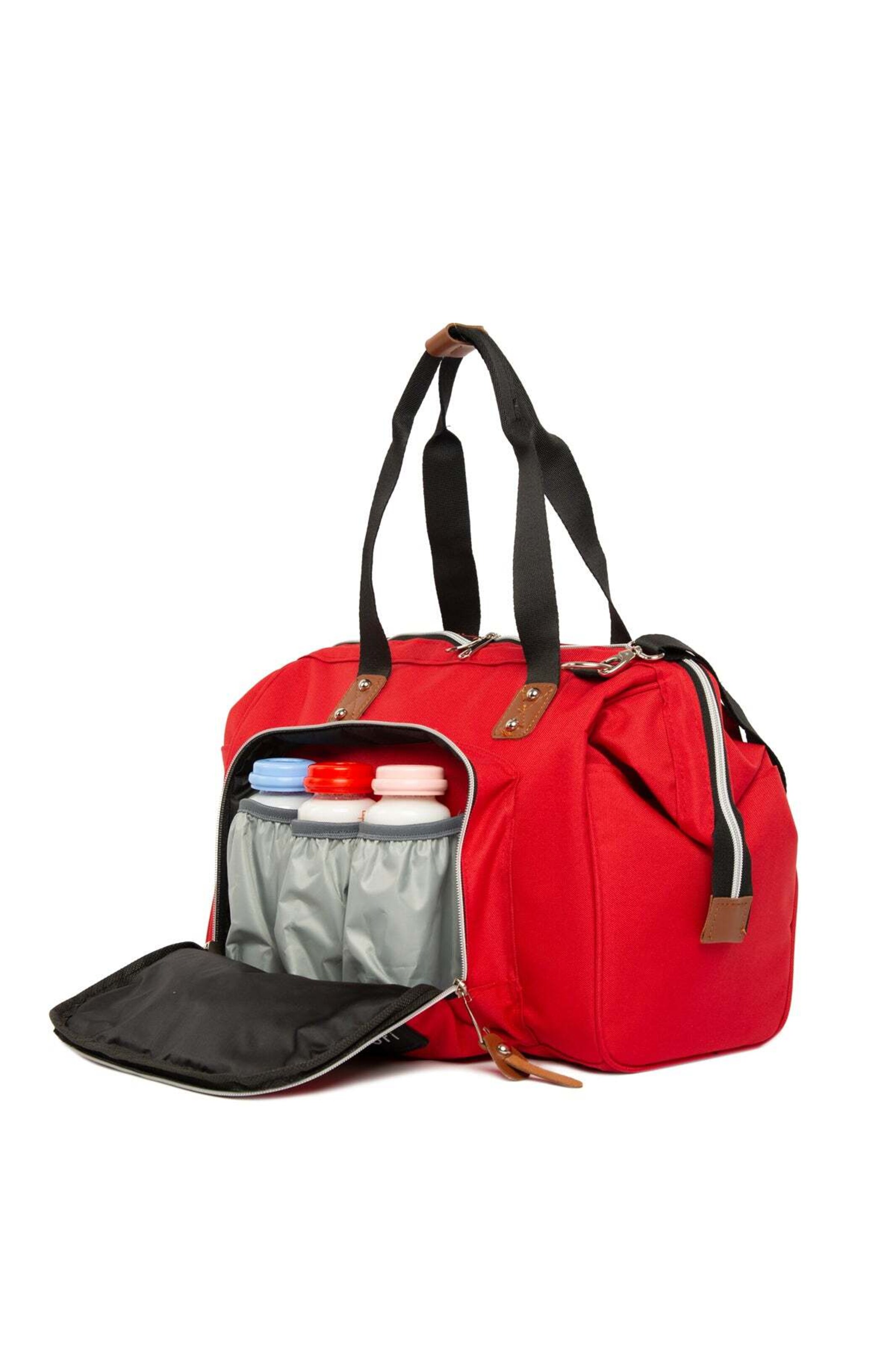 Borsa fasciatoio di Bagmori in rosso