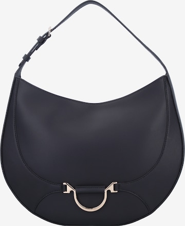 Borbonese Shoulder Bag in Black: front