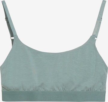 ARMEDANGELS Bustier BH 'Tova' in Groen: voorkant