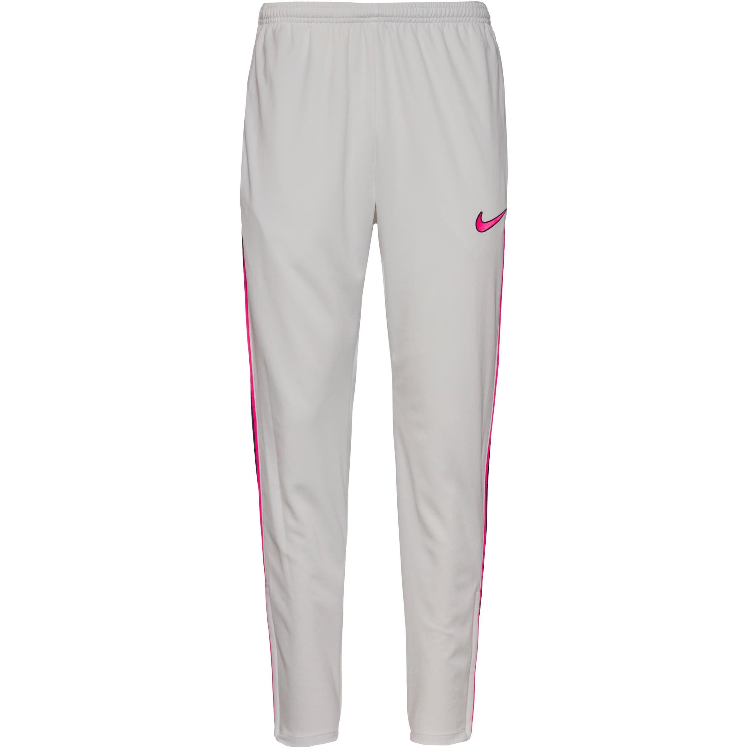 NIKE Tapered Παντελόνι φόρμας 'Academy' σε λευκό: μπροστά