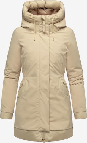 Manteau d’hiver 'Winterprinzessin 14' NAVAHOO en beige : devant
