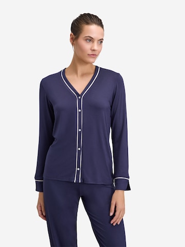Goldenbay Pyjama 'Oleander' in Blau