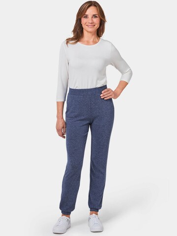 Effilé Pantalon Goldner en bleu