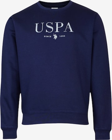 mėlyna U.S. POLO ASSN. Megztinis be užsegimo: priekis