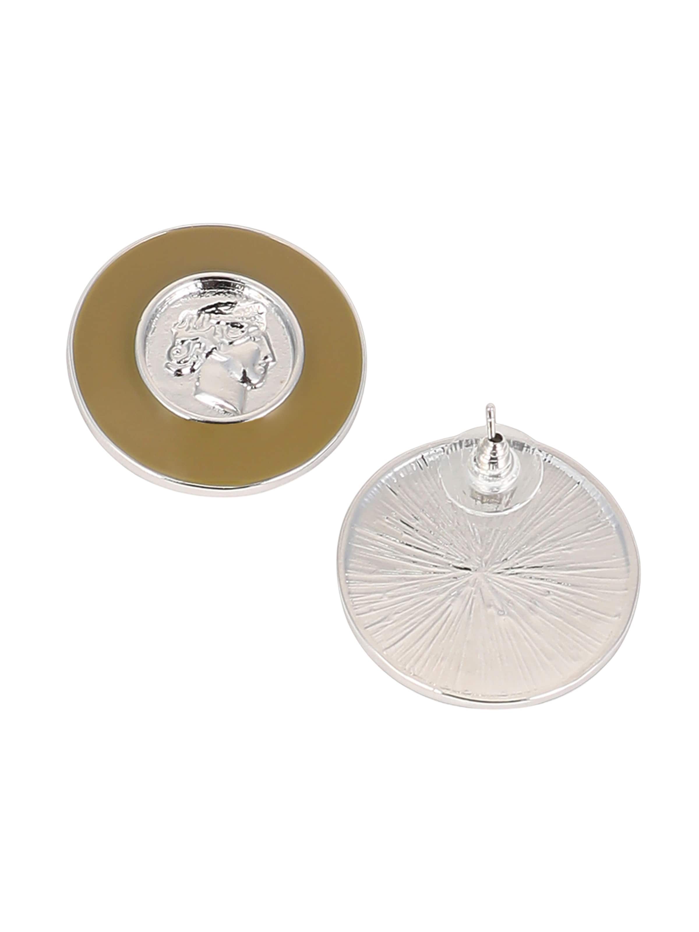 SOHI Náušnice 'Hana' - Strieborná