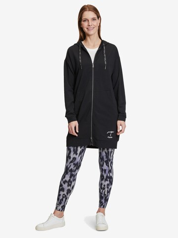 Betty Barclay Zip-Up Hoodie in Black