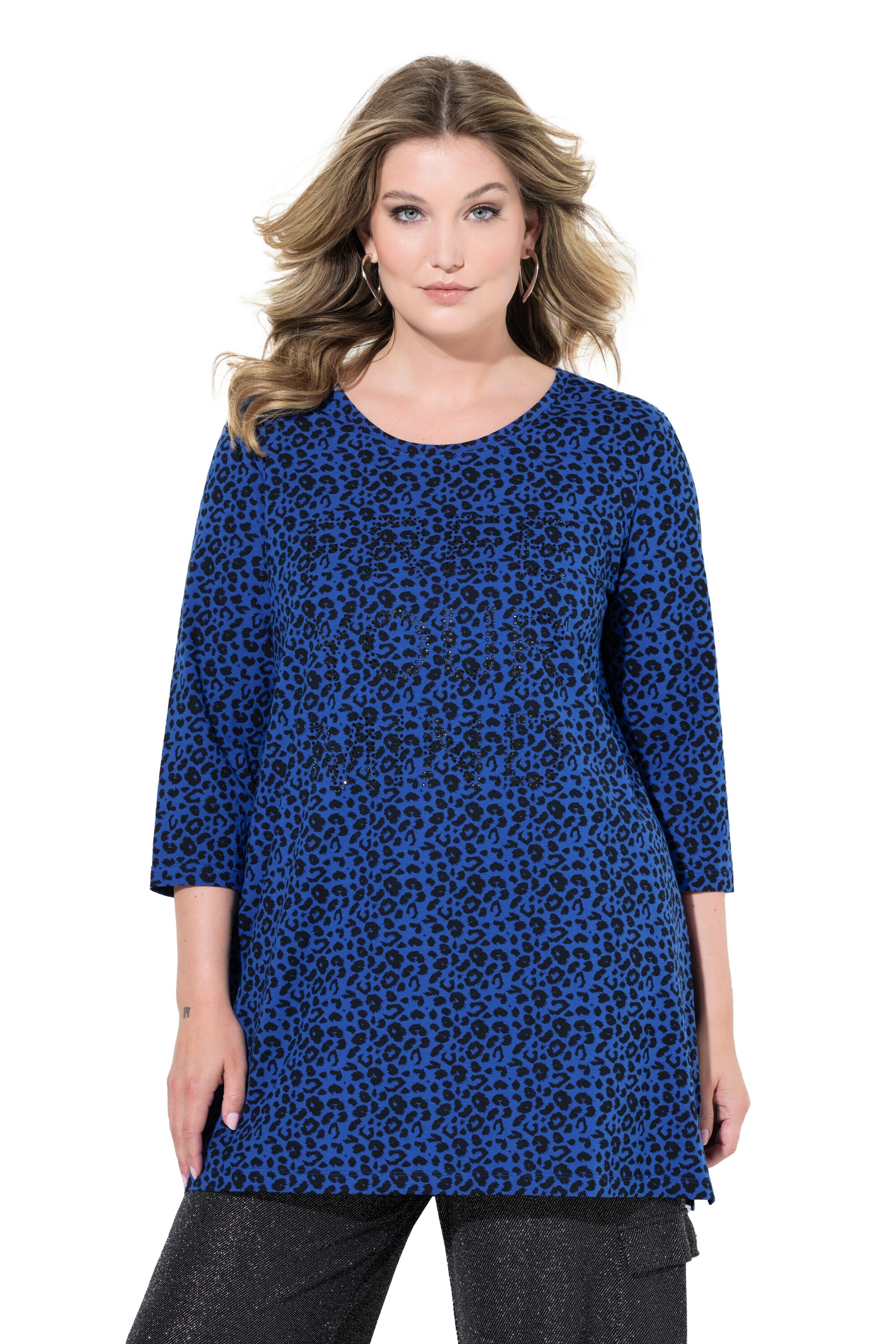 T-shirt MIAMODA en bleu : devant