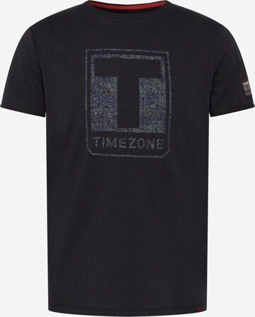 TIMEZONE Shirt in Black: front