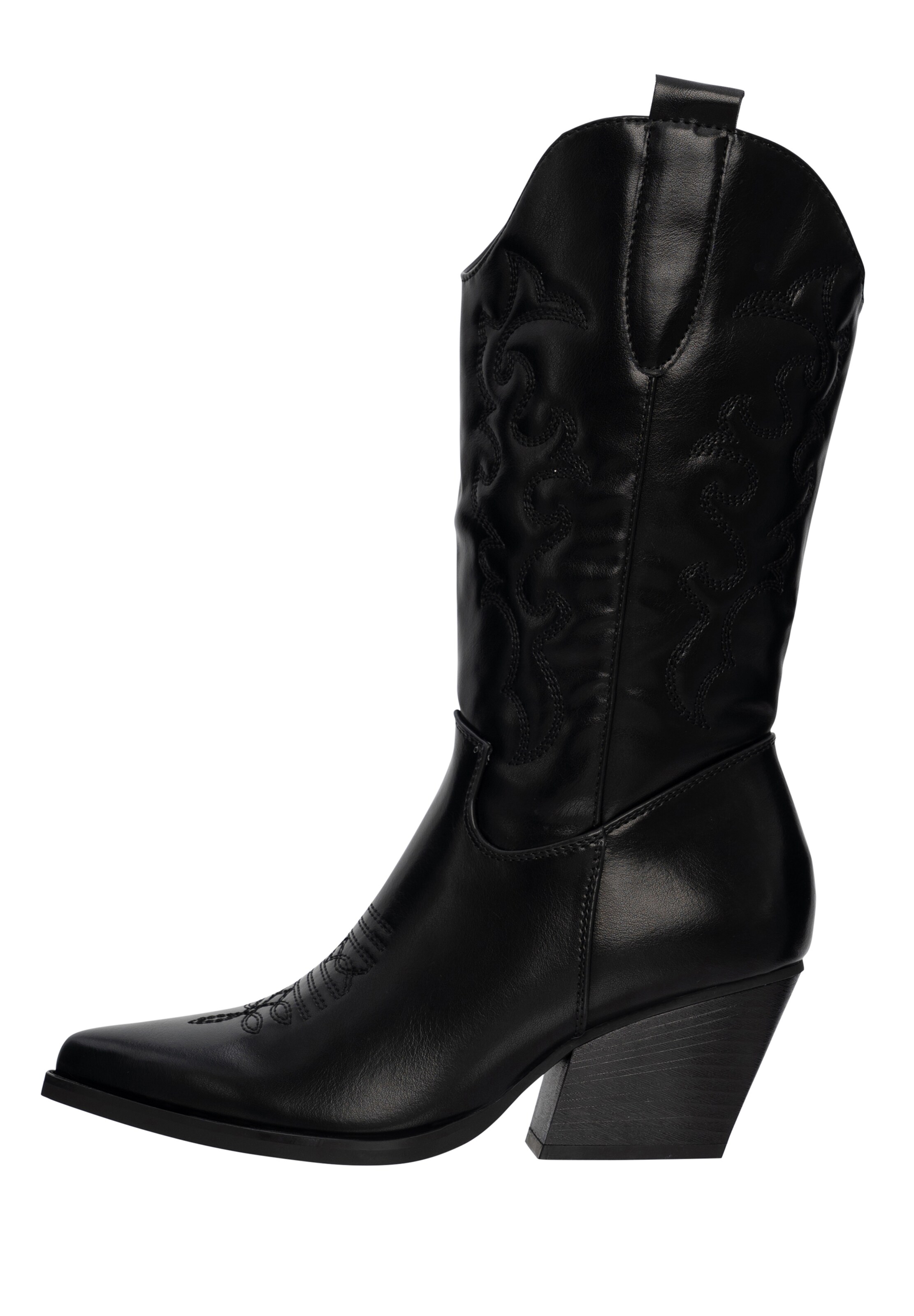 Salinyang Cowboylaarzen in Zwart