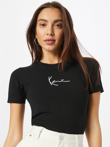 Tricou body de la Karl Kani pe negru: față