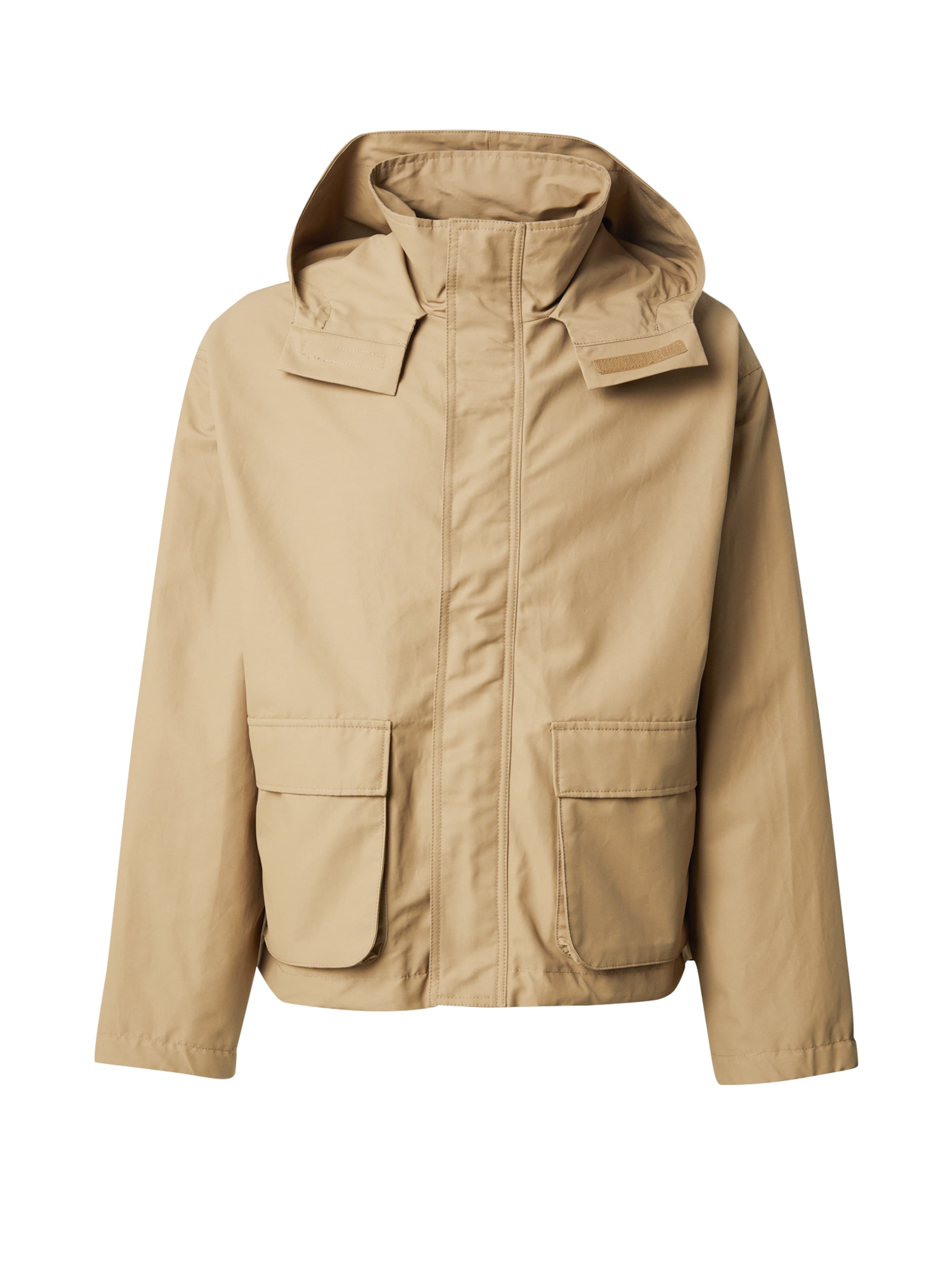 WEEKDAY Overgangsjakke i beige: forside