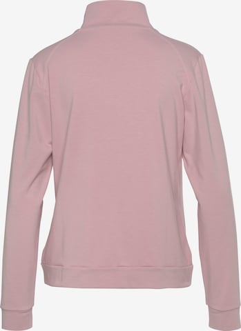 VIVANCE - Sudadera con cremallera deportiva en rosa