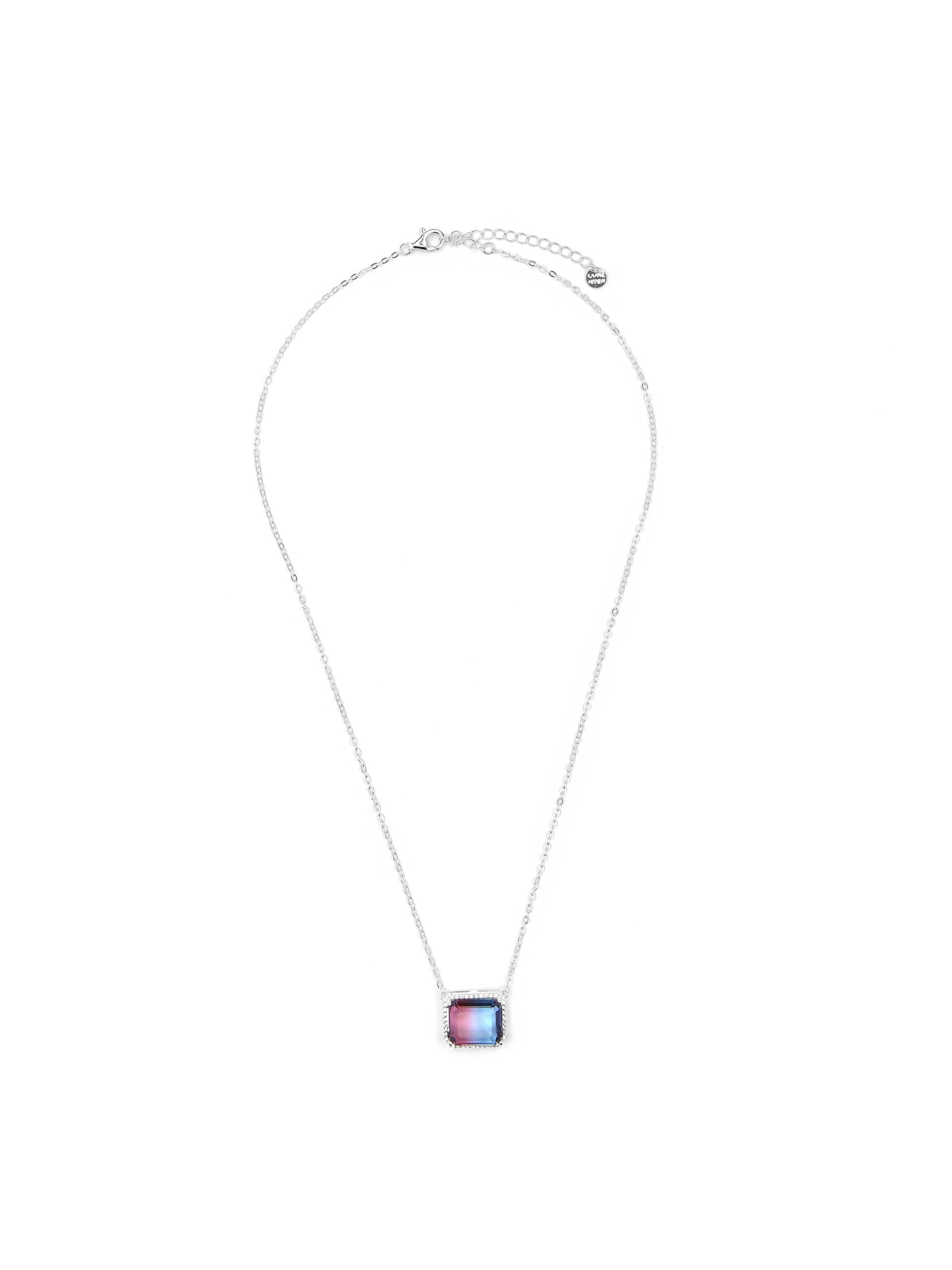 Luxenter Kette 'Kakan'‌‌‌‌‌‌‌ in Silber: Vorderseite