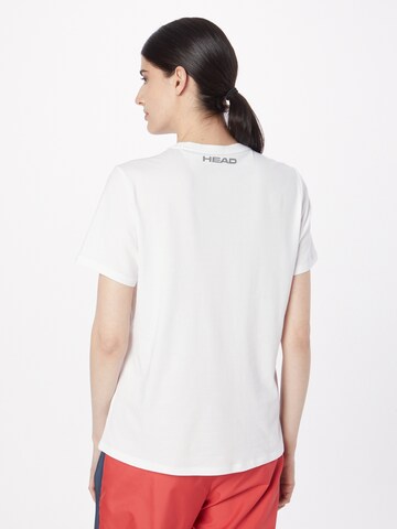 T-shirt fonctionnel HEAD en blanc