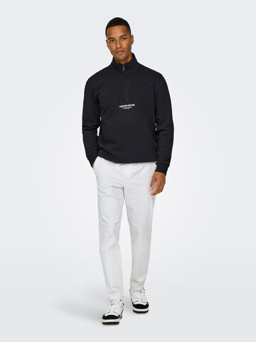 Only & Sons Tapered Chino 'ONSLinus' in Grijs