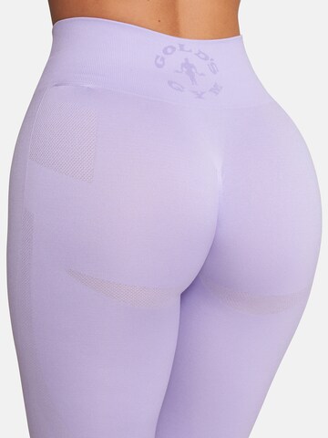 GOLD´S GYM APPAREL Skinny Leggings 'GOLDIE' in Purple